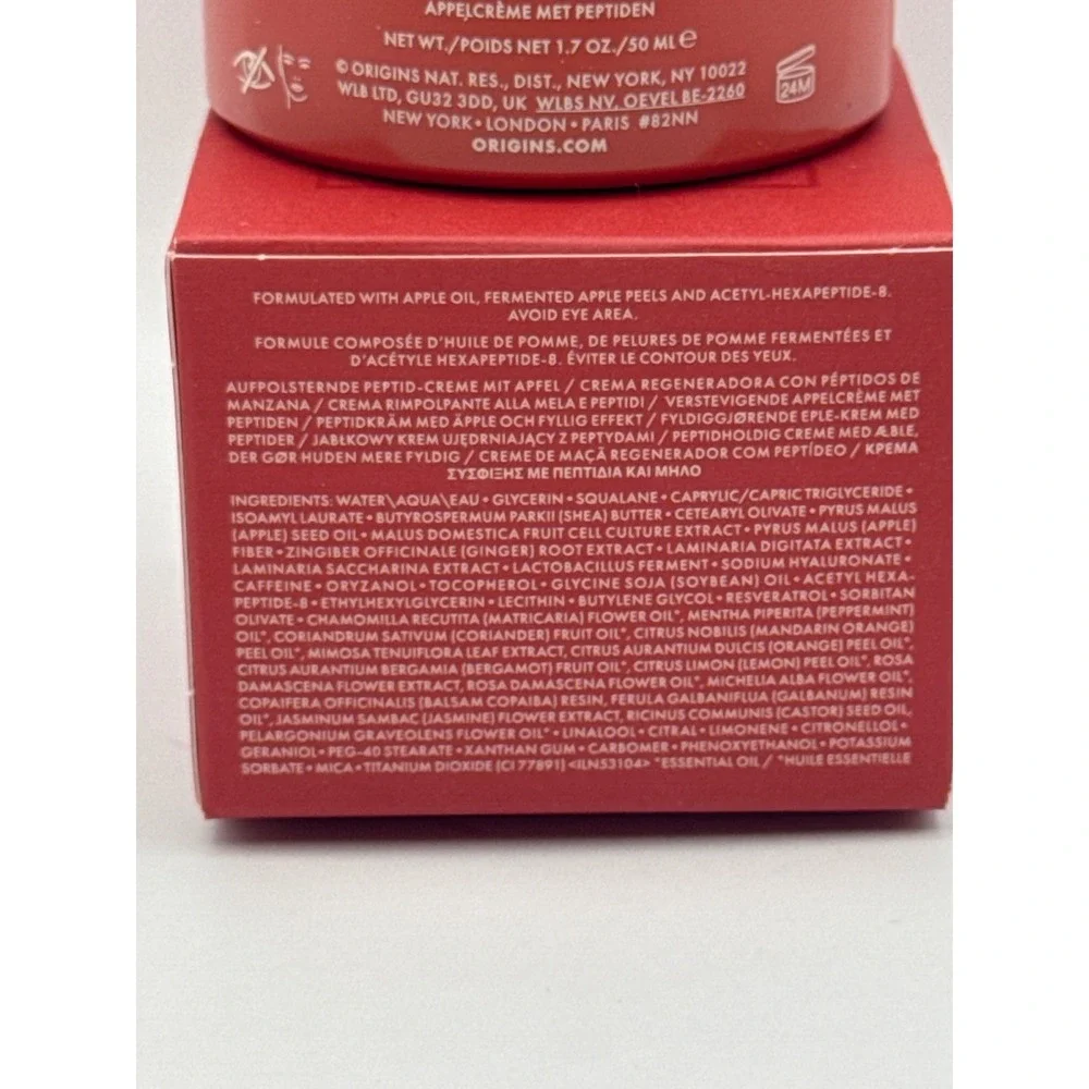 Origins Youthtopia Peptide Plumping Apple Cream‎ 1.7 oz BNIB